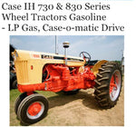 DISCOVER THE ESSENTIAL CASE IH 730 & 830 SERIES WHEEL TRACTORS OPERATOR’S MANUAL, AVAILABLE IN A CONVENIENT PDF FORMAT.