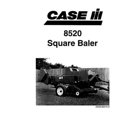 ENHANCE YOUR FARMING EFFICIENCY WITH THE CASE IH 8520 SQUARE BALER OPERATOR’S MANUAL, NOW AVAILABLE IN A CONVENIENT PDF FORMAT.