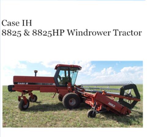 ENHANCE YOUR OPERATIONAL EFFICIENCY WITH THE CASE IH 8825 & 8825HP WINDROWER TRACTOR OPERATOR’S MANUAL, NOW AVAILABLE AS A CONVENIENT PDF FILE. 
