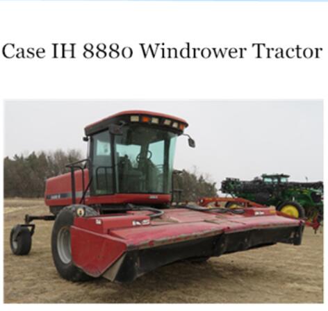 ENHANCE YOUR OPERATIONAL EFFICIENCY WITH THE CASE IH 8880 WINDROWER TRACTOR OPERATOR’S MANUAL, NOW AVAILABLE AS A CONVENIENT PDF FILE.
