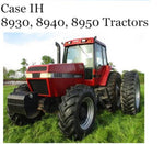 ENHANCE YOUR FARMING EFFICIENCY WITH THE CASE IH 8930, 8940, 8950 TRACTOR OPERATOR’S MANUAL IN PDF FORMAT.