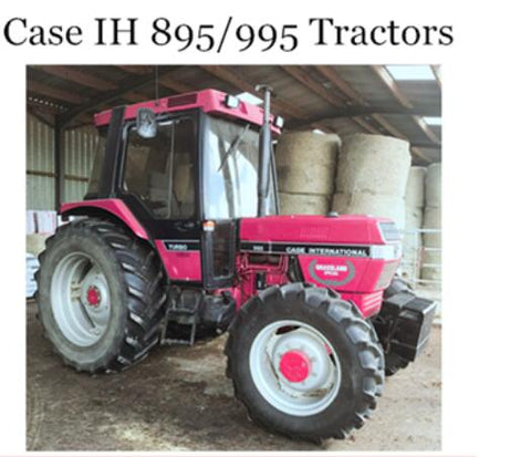 ENHANCE YOUR FARMING EFFICIENCY WITH THE CASE IH 895 AND 995 TRACTOR OPERATOR’S MANUAL, AVAILABLE IN A CONVENIENT PDF FORMAT. 