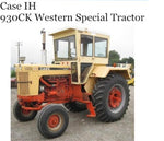 UNLOCK THE FULL POTENTIAL OF YOUR CASE IH 930CK WESTERN SPECIAL TRACTOR WITH OUR COMPREHENSIVE OPERATOR’S MANUAL IN PDF FORMAT.