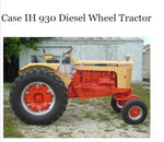 UNLOCK THE FULL POTENTIAL OF YOUR CASE IH 930 DIESEL WHEEL TRACTOR WITH OUR COMPREHENSIVE OPERATOR’S MANUAL IN PDF FORMAT.
