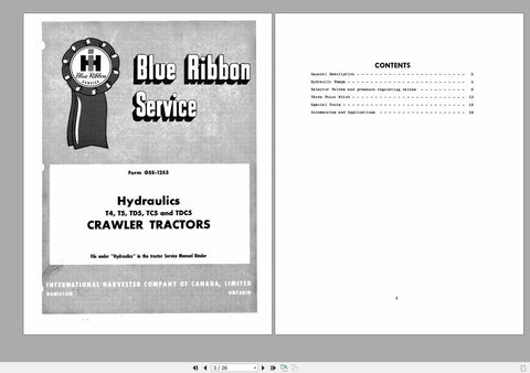 Discover the ultimate resource for maintaining your CASE IH Crawler Tractor with the Hydraulics T4, T5, TD5, TC5, and TDC5 Service Manual (GSS-1253). This comprehensive PDF file is designed to provide you with detailed insights and step-by-step instructions