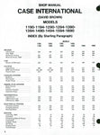 Unlock the full potential of your CASE IH (David Brown) tractor with our comprehensive Shop Manual PDF file, covering models 1190, 1194, 1290, 1294, 1390, 1394, 1490, 1494, 1594, and 1690. This essential resource provides detailed maintenance procedures, troubleshooting tips, and specifications to keep your equipment running smoothly. With easy navigation and clear illustrations, you'll have the knowledge at your fingertips to perform repairs and enhance the longevity of your tractor. Invest in this invalua