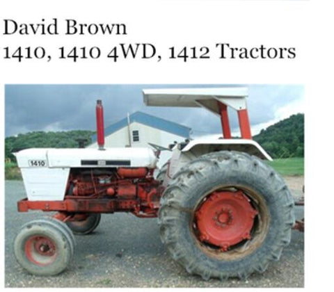 UNLOCK THE FULL POTENTIAL OF YOUR CASE IH DAVID BROWN 1410, 1410 4WD, AND 1412 TRACTORS WITH OUR COMPREHENSIVE OPERATOR’S MANUAL IN PDF FORMAT. 