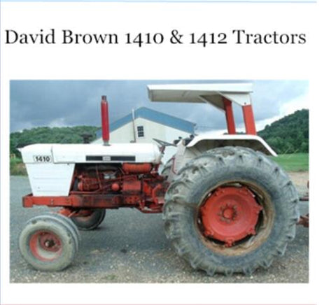 UNLOCK THE FULL POTENTIAL OF YOUR CASE IH DAVID BROWN 1410 & 1412 TRACTOR WITH OUR COMPREHENSIVE OPERATOR’S MANUAL IN PDF FORMAT. 
