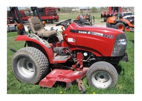 UNLOCK THE FULL POTENTIAL OF YOUR CASE IH DX23 AND DX26 TRACTORS WITH OUR COMPREHENSIVE SERVICE REPAIR MANUAL IN PDF FORMAT. 