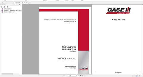 Unlock the full potential of your CASE IH Farmall 30B and 35B tractors with our comprehensive Service Manual in PDF format. This essential guide provides detailed instructions, diagrams, and troubleshooting tips to keep your equipment running smoothly and efficiently.

