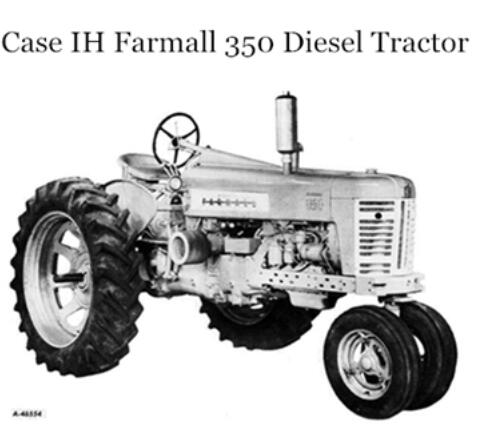 UNLOCK THE FULL POTENTIAL OF YOUR CASE IH FARMALL 350 DIESEL TRACTOR WITH OUR COMPREHENSIVE OPERATOR’S MANUAL IN PDF FORMAT.