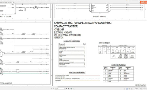 Unlock the full potential of your CASE IH Farmall 35C, 40C, and 50C compact tractors with the comprehensive