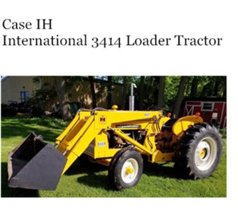 ENHANCE YOUR OPERATIONAL EFFICIENCY WITH THE CASE IH INTERNATIONAL 3414 LOADER TRACTOR OPERATOR’S MANUAL IN PDF FORMAT.