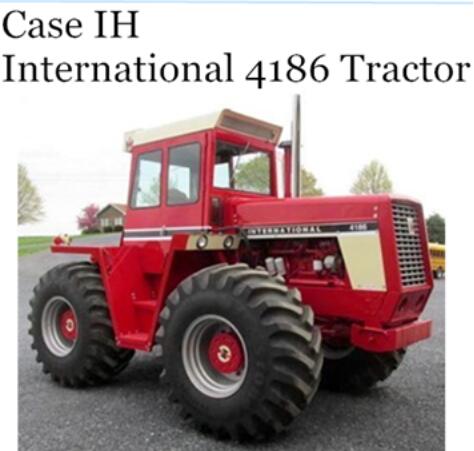 UNLOCK THE FULL POTENTIAL OF YOUR CASE IH INTERNATIONAL 4186 TRACTOR WITH OUR COMPREHENSIVE OPERATOR’S MANUAL IN PDF FORMAT.