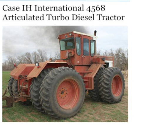 UNLOCK THE FULL POTENTIAL OF YOUR CASE IH INTERNATIONAL 4568 ARTICULATED TURBO DIESEL TRACTOR WITH OUR COMPREHENSIVE OPERATOR’S MANUAL IN PDF FORMAT.