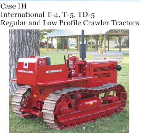 UNLOCK THE FULL POTENTIAL OF YOUR CASE IH INTERNATIONAL T-4, T-5, AND TD-5 LOW PROFILE CRAWLER TRACTORS WITH OUR COMPREHENSIVE OPERATOR’S MANUAL IN PDF FORMAT.