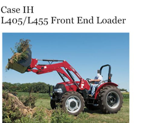 ENHANCE YOUR OPERATIONAL EFFICIENCY WITH THE CASE IH L405 AND L455 FRONT END LOADER OPERATOR’S MANUAL, AVAILABLE IN A CONVENIENT PDF FORMAT.