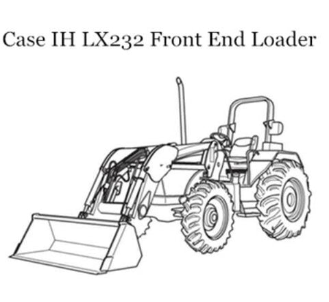ENHANCE YOUR OPERATIONAL EFFICIENCY WITH THE CASE IH LX232 FRONT END LOADER OPERATOR’S MANUAL, SPECIFICALLY DESIGNED FOR JX, JXC, AND JX1U SERIES TRACTORS. 