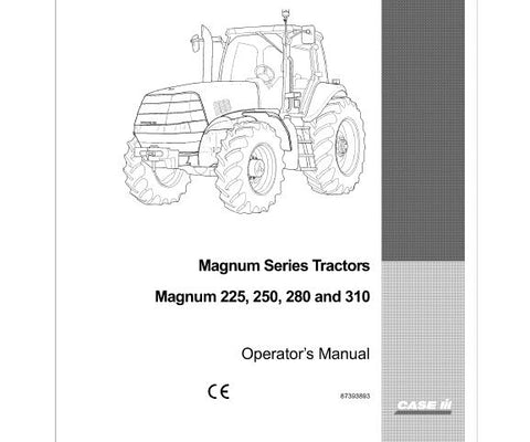 UNLOCK THE FULL POTENTIAL OF YOUR CASE IH MAGNUM 225, 250, 280, AND 310 TRACTORS WITH OUR COMPREHENSIVE OPERATOR’S MANUAL IN PDF FORMAT.