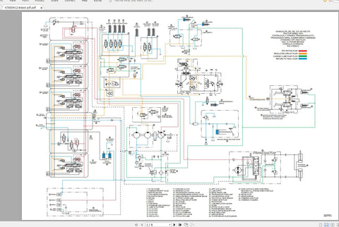 Enhance your CASE IH Magnum tractor experience with the comprehensive Hydraulic Schematics Manual (Part Number: 47605412). This PDF file is an essential resource for operators