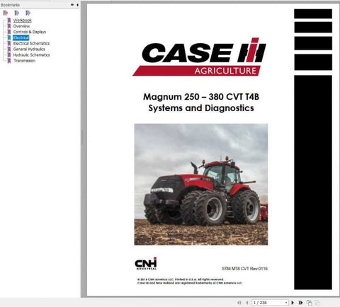 Unlock the full potential of your CASE IH MAGNUM 250 and NEW HOLLAND T8 tractors with our comprehensive