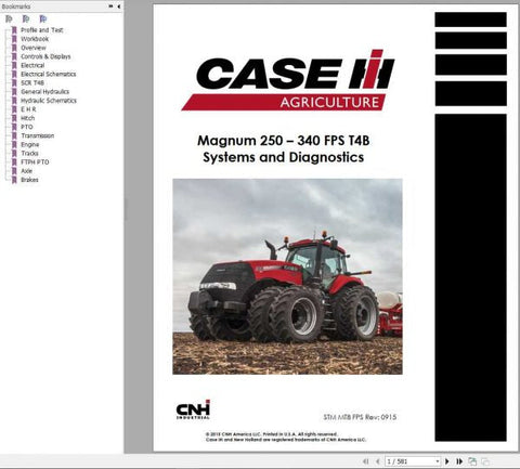 Unlock the full potential of your CASE IH MAGNUM 250 and NEW HOLLAND T8 320 tractors with our comprehensive