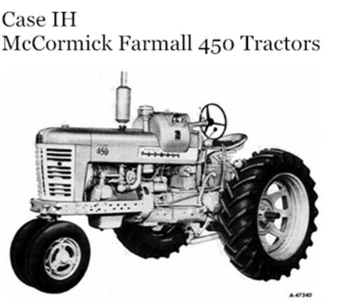 UNLOCK THE FULL POTENTIAL OF YOUR CASE IH MCCORMICK FARMALL 450 TRACTOR WITH OUR COMPREHENSIVE OPERATOR’S MANUAL IN PDF FORMAT.