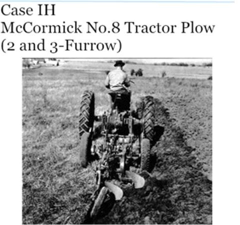 UNLOCK THE FULL POTENTIAL OF YOUR CASE IH MCCORMICK NO. 8 TRACTOR PLOW WITH OUR COMPREHENSIVE OPERATOR’S MANUAL, AVAILABLE IN A CONVENIENT PDF FORMAT.