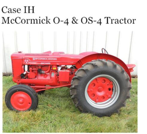 UNLOCK THE FULL POTENTIAL OF YOUR CASE IH MCCORMICK O-4 & OS-4 TRACTOR WITH OUR COMPREHENSIVE OPERATOR’S MANUAL IN PDF FORMAT.