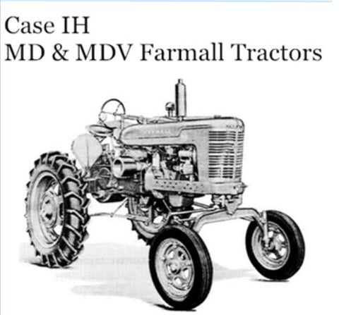 ENHANCE YOUR FARMING EFFICIENCY WITH THE CASE IH MD & MDV FARMALL TRACTORS OPERATOR’S MANUAL, AVAILABLE IN A CONVENIENT PDF FORMAT.