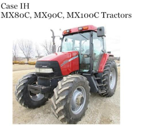 ENHANCE YOUR FARMING EFFICIENCY WITH THE CASE IH MX80C, MX90C, AND MX100C TRACTORS OPERATOR’S MANUAL IN PDF FORMAT. 
