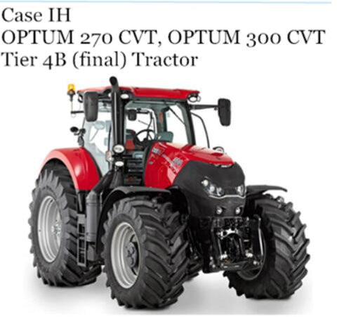 ENHANCE YOUR OPERATIONAL EFFICIENCY WITH THE CASE IH OPTUM 270 CVT AND OPTUM 300 CVT TIER 4B (FINAL) TRACTOR OPERATOR’S MANUAL, NOW AVAILABLE IN A CONVENIENT PDF FORMAT. 