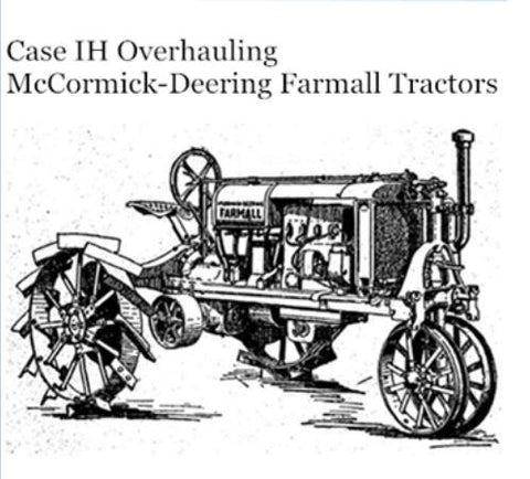 UNLOCK THE FULL POTENTIAL OF YOUR MCCORMICK-DEERING FARMALL TRACTORS WITH THE CASE IH OVERHAULING OPERATOR’S MANUAL, NOW AVAILABLE IN A CONVENIENT PDF FORMAT.