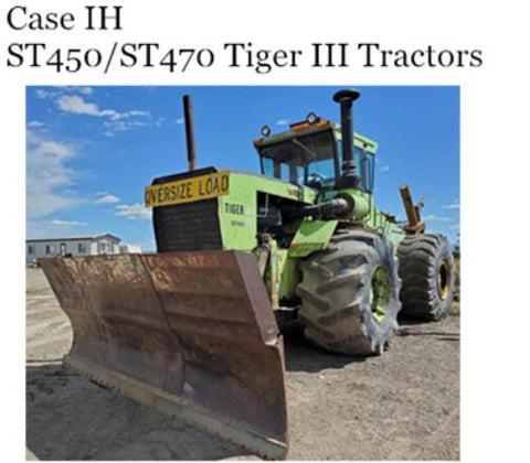 UNLOCK THE FULL POTENTIAL OF YOUR CASE IH ST450 AND ST470 TIGER III TRACTOR WITH OUR COMPREHENSIVE OPERATOR’S MANUAL IN PDF FORMAT. THIS