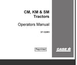 ENHANCE YOUR FARMING EFFICIENCY WITH THE CASE IH STEIGER CM, KM, SM TRACTOR OPERATOR’S MANUAL IN PDF FORMAT.