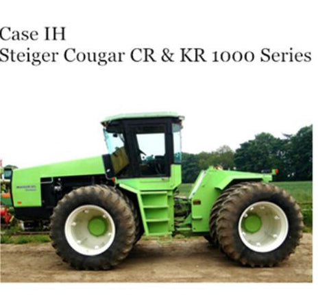 UNLOCK THE FULL POTENTIAL OF YOUR CASE IH STEIGER COUGAR CR & KR 1000 SERIES WITH OUR COMPREHENSIVE OPERATOR’S MANUAL IN PDF FORMAT.