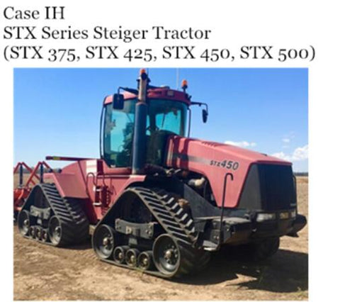 UNLOCK THE FULL POTENTIAL OF YOUR CASE IH STX SERIES STEIGER TRACTOR WITH OUR COMPREHENSIVE OPERATOR’S MANUAL, AVAILABLE IN A CONVENIENT PDF FORMAT.