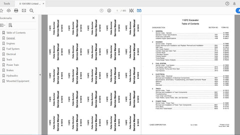 Discover the ultimate resource for your CASE IH Tractor 1187C Feller-Buncher Excavator with our comprehensive Complete Service Manual (Part No. 8-10410R0). This PDF file is