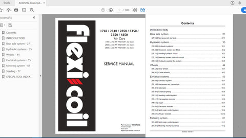 Discover the ultimate resource for your CASE IH tractor with the comprehensive Service Manual (84329222) designed for models 1740 – 2340, 2850 – 3350, and 3850 – 4350. This PDF file