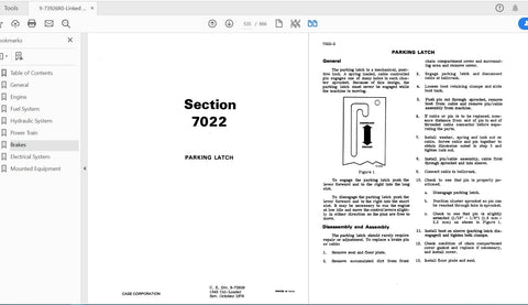 CASE IH TRACTOR 1845 UNI-LOADER COMPLETE SERVICE MANUAL 9-73926R0 - PDF FILE