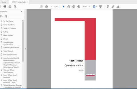 Discover the essential CASE IH Tractor 1896 Operator’s Manual, a comprehensive PDF file designed to enhance your farming experience. This manual provides detailed