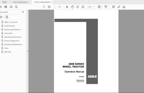 Unlock the full potential of your CASE IH 200B Series Tractor with the comprehensive Operator’s Manual in PDF format. This essential guide provides detailed instructions