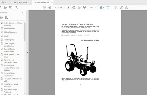 Discover the essential CASE IH Tractor 235 and 235H Hydraulic Operator’s Manual (9-12461) in a convenient PDF format. This comprehensive guide is designed to enhance your