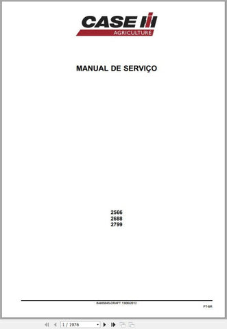 Unlock the full potential of your CASE IH Tractor with the comprehensive Service Manual for models