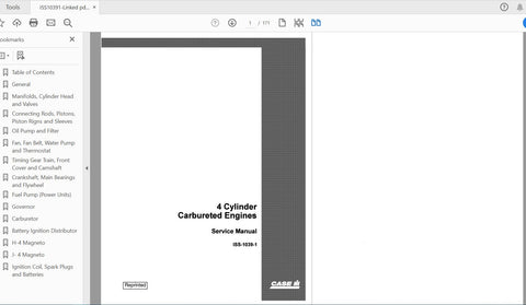 Discover the ultimate resource for your CASE IH Tractor with the 300, 300 Hi Clear, 400, and 400 Hi Clear Service Manual (ISS10391) in PDF format. This comprehensive guide is designed to provide you with detailed information on maintenance, troubleshooting