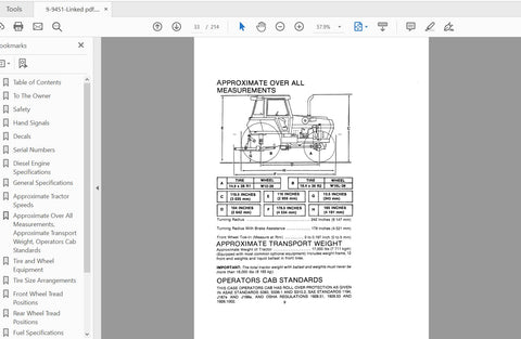 Discover the essential CASE IH Tractor 3294 Operator’s Manual (9-9451) in a convenient PDF format. This comprehensive guide is designed to enhance your understanding and operation