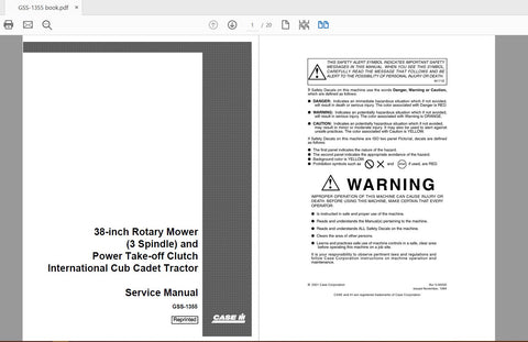 Discover the ultimate solution for your lawn care needs with the CASE IH Tractor 38-Inch Rotary Mower. Designed for efficiency and durability, this 3-spindle mower features a robust 