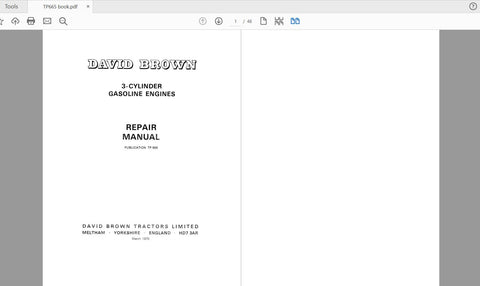 Discover the essential CASE IH Tractor 3 Cylinder Gas Engine Service Manual, specifically designed for the 4600 and 3800 Selectomatic models. This comprehensive PDF file provides