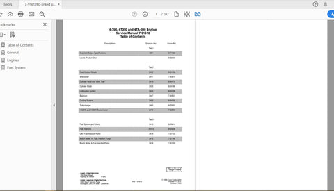 Unlock the full potential of your CASE IH tractor with the comprehensive Engine Service Manual for models 4-390, 4T-390, 4TA-390, and 4391TA. This PDF file is an essential resource for both seasoned mechanics and DIY enthusiasts, providing detailed instructions and diagrams