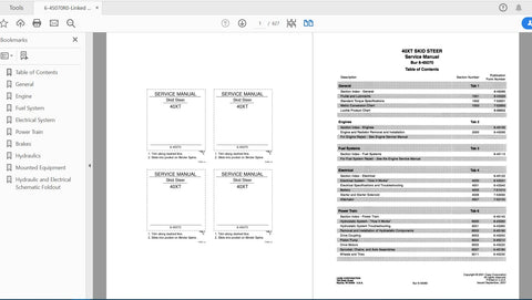 Unlock the full potential of your CASE IH 40XT Skid Steer with the Complete Service Manual (Part No. 6-